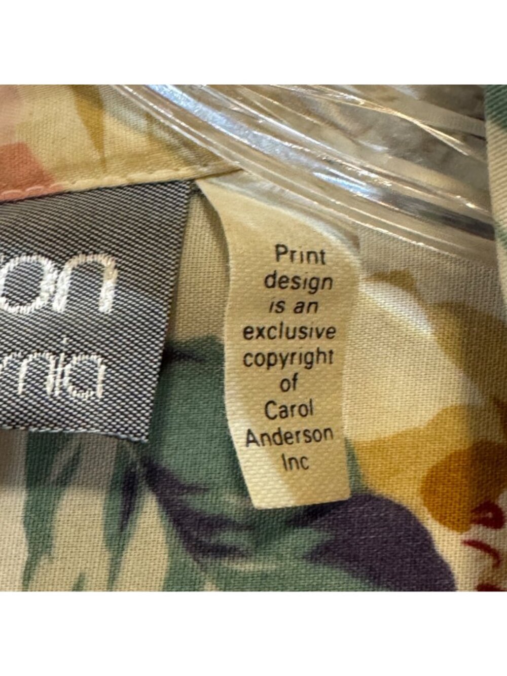 Vintage Garden Cottagecore Maxi Dress Size 10 Carol Anderson 1980s Floral Party - Picture 8 of 13